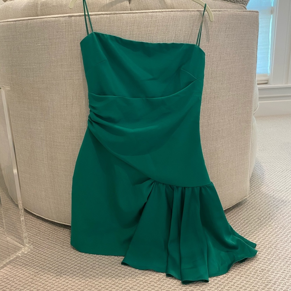 Karlie emerald strapless dress size M